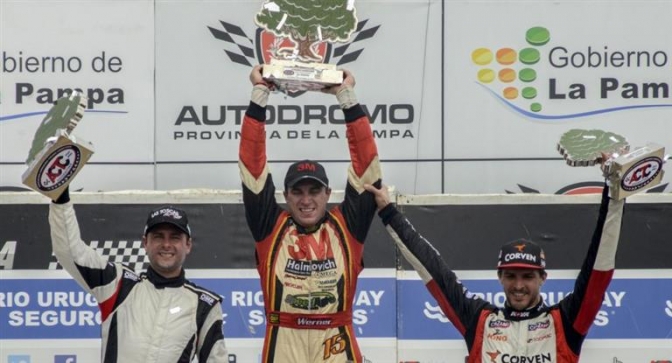 Werner ganó en la carrera del TC en La Pampa