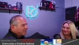 Cristina Salinas en el programa de &quot;Caída Libre&quot; en Valle Fértil