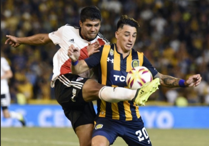 River y Central igualaron por la Superliga