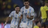 Argentina aguantaba la ventaja, pero Colombia lo empató en tiempo de descuento