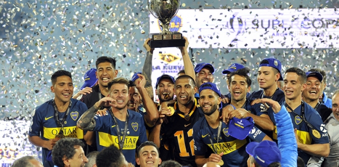 Boca campeón de la Supercopa Argentina