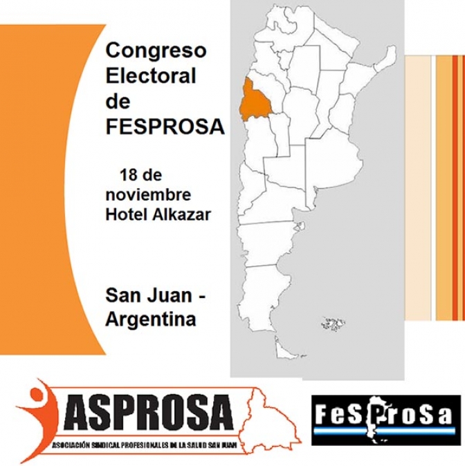 Congreso eleccionario de FESPROSA en San Juan