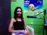 Viviana Chavez en el programa &quot;Caida Libre&quot; en la 93.5