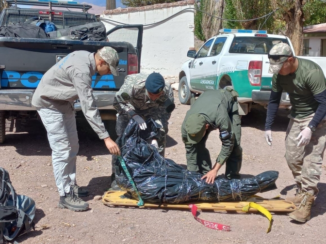 Brindaron detalles del operativo realizado en el Cerro Mercedario