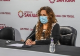 Mónica Jofré: “En San Juan aún no se puede declarar la circulación viral”