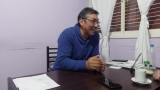 Jorge Castro presidente del Concejo Deliberante de Valle Fértil en Caída Libre