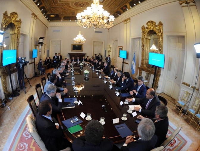 San Juan Firmo el Pacto Fiscal Federal