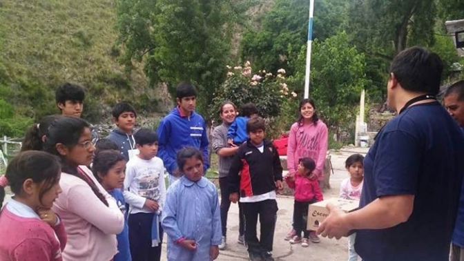 Salud realiza el tercer operativo en las sierras de Valle Fértil