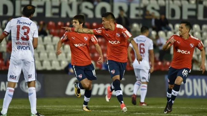 Sudamericana: Independiente goleó a Nacional en Paraguay