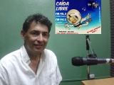 Silvio Atencio en el programa &quot;Caida Libre&quot; en la 94.3 radio Argentina y 92.5 radio Astica