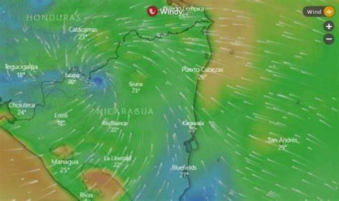 Iota se degrada a tormenta tropical y continúa su avance hacia Honduras, El Salvador y Guatemala