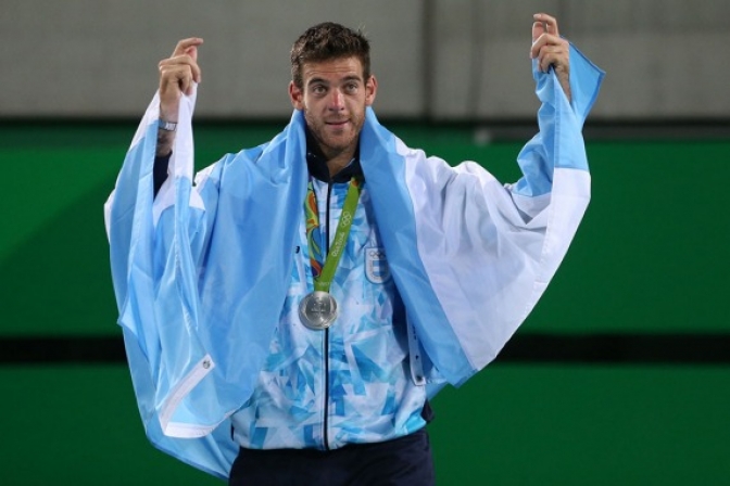 Del Potro logró la medalla de plata