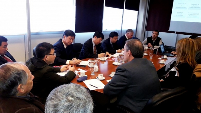 China se interesó en el vino y aceite de oliva de San Juan