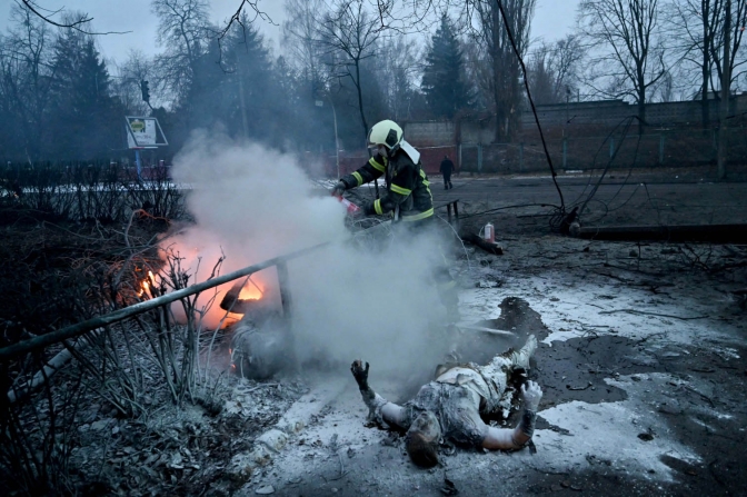 Ucrania confirmó la toma de Jerson, mientras arreciaban los bombardeos en Kiev y Jarkov