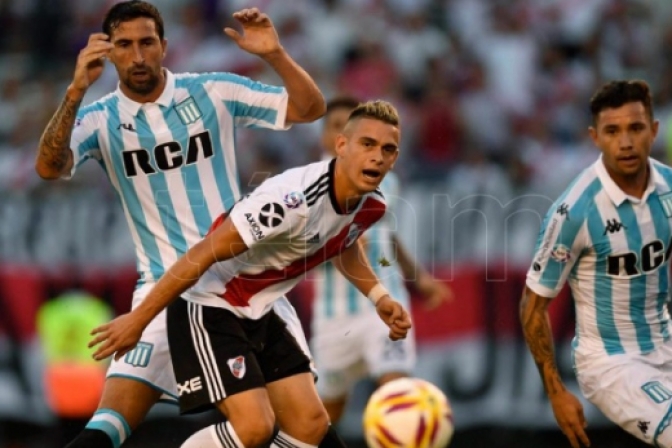 River derrotó a Racing en el Monumental