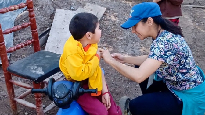 En San Juan ya vacunaron al 36% de niños y niñas contra el sarampión, rubéola y polio