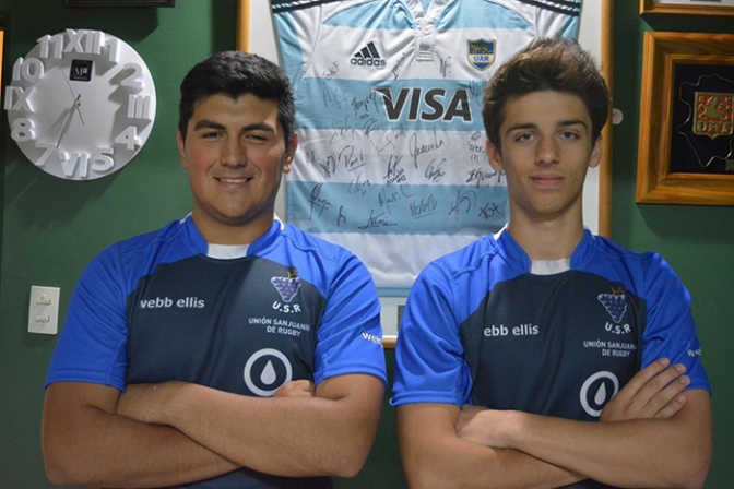 Renzo Balmaceda y Gerónimo Melqui Crocco