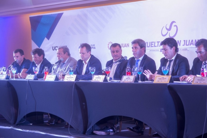 Uñac presentó en Buenos Aires la Vuelta a San Juan