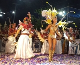 Chimbas desplegó toda su magia en la primera noche del Carnaval