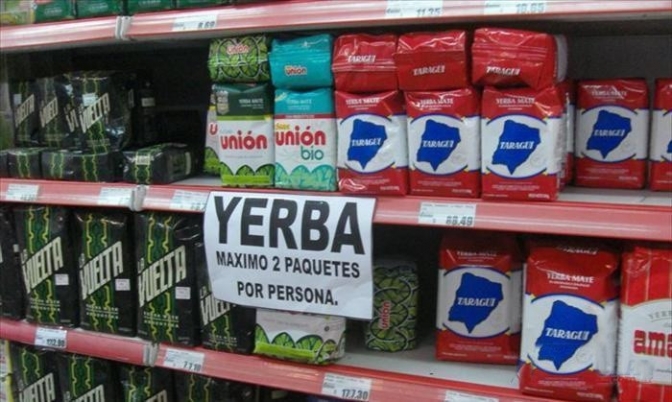 Productores regalarán paquetes de yerba en Plaza de Mayo a modo de protesta