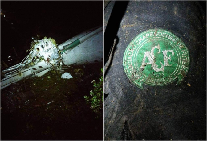 El accidente de avión del Chapecoense deja al menos 76 muertos en Colombia