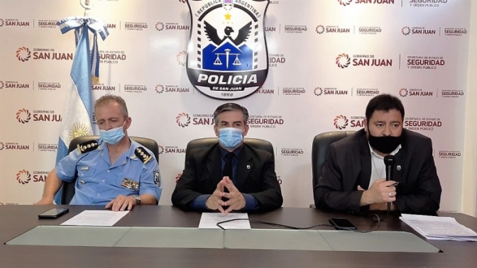 Autoridades de la Policía de San Juan brindaron detalles sobre esclarecimientos de hechos delictivos