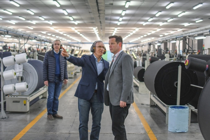 El presidente del Banco Argentino de Desarrollo BICE, Mariano de Miguel, anunció en San Juan la inversión de casi $2.000 millones