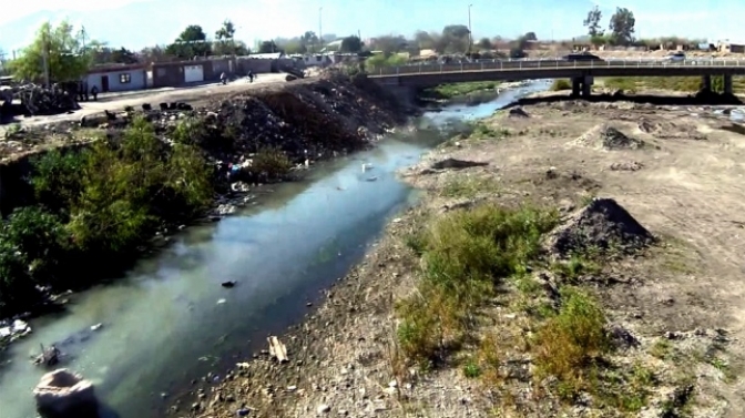 Detectan contaminación con metales pesados en las aguas del río Arenales