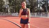 Julieta Molina atleta sanjuanina integrante del Programa de Alto Rendimiento