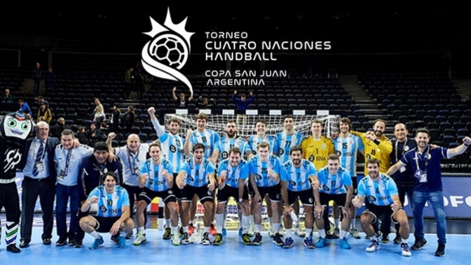 San Juan recibirá al Cuatro Naciones de Handball en el Aldo Cantoni