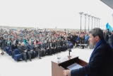 Alumnos sanjuaninos prometieron cuidar el ambiente