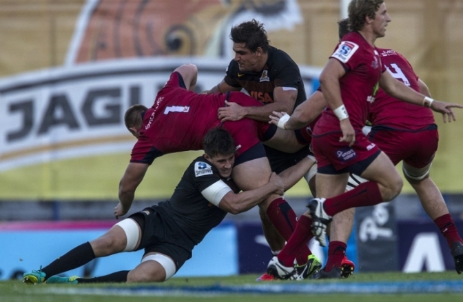 Los Jaguares lograron su tercer triunfo frente a los Reds