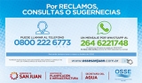 Interrupcion del servicio de agua potable zonas de Rivadavia