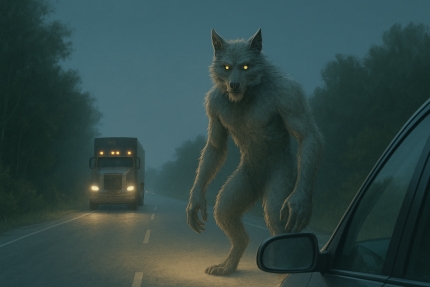 Una noche de terror en la ruta: ojos amarillos y el silencio del miedo