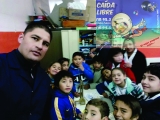 Julio Arias en el programa &quot;Caida Libre&quot; Valle Fértil