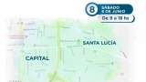 Este sábado se interrumpirá el servicio de agua potable en zonas de Capital y Santa Lucía