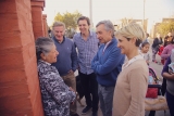 Basualdo y Cáceres recorrieron Rawson