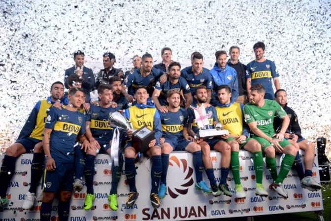 El 6 de octubre se enfrentarán San Martin - Boca en San Juan